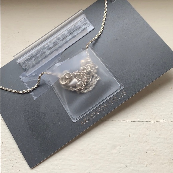 NWT Argentine Vivo sterling silver gem necklace - Picture 3 of 3